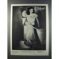 1981 Chloe Paris Fashion Ad