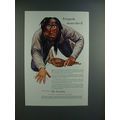 1952 Travelers Insurance Ad w/ Iroquois Medicine Man