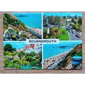 POSTCARD: BOURNEMOUTH - VARIOUS VIEWS: 1988