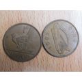 Ireland 1965 1d Penny Coin