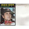 CARL YASTRZEMSKI 1971 AUTOGRAPHED BOSTON RED SO...