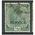 India 1912 - SG O76 - KGV ½a green (SERVICE) us...