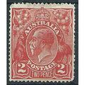 Australia 1922 SG63 2d Bright Rose-Scarlet Moun...