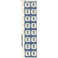 POSTAL WORKERS : 16 stamp BLOCK (1973)