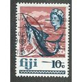 FIJ 1969 10c 'BLACK MARLIN' FINE USED (EBID48-206)