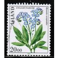 1983 Iceland - Flower 20.00 kr- Sc# 570 used
