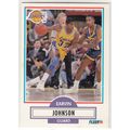 1990-91 Fleer Basketball Earvin Magic Johnson #...