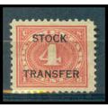 Used RD3 4c Stock Transfer Almost Very Fine WA2256