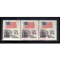Used 1895a 20c U.S. Flag Fine PNC 10/3 PA2228