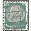 Germany 1934 - 50pf green/black - President Von...