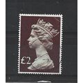 GB.SG1027 £2 Light Emerald and Purple-Brown.Fin...