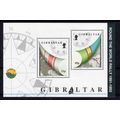 Gibraltar 1992 MS681 MAPS mini sheet Fresh un m...