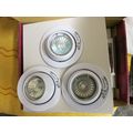 Ring Recessed Eyeballs Tilt Halogen white Finis...
