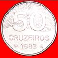 MAP* BRAZIL ★ 50 CRUZEIROS 1983! LOW START ★ NO...