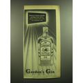 1945 Gordon's Gin Ad - Because of Liqueur Quali...