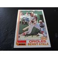 1982 Topps Card # 331 Benny Ayala Excellent-Min...
