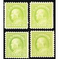 513, Mint NH 13¢ Four VF Fresh Stamps CV $84.00...