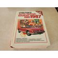 Vintage Chilton's Auto Repair Manual 1980 - 1987