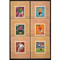 ZAYIX Ajman 525-530 MNH Imperf Deluxe Sheets Fo...
