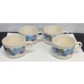 USA Vintage Lauffer Purple and Blue Flowers Cer...