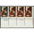 1414c, MNH 6¢ Blue Color Omitted From Right Two...