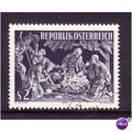 AUSTRIA 1970 2s BLUE CHRISTMAS SG 1599 FINE USED