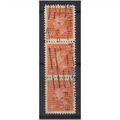 1949 canada george v1 4c orange f/u trio vert s...