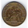 FRANCE 2 FRANCS 1922