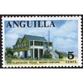 Anguilla QEII 1967 5c Plantation House Mounted ...