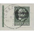 GER (BAVARIA) 1919 60pf KING LUDWIG III' (OVPT)...