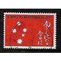 AUSTRALIA 1970 WORLD FAIR 20c SOTHERN CROSS SG ...