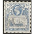St Helena 1923 SG101 2d Bright Blue Mounted Min...