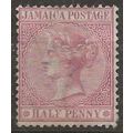 Jamaica 1872 SG7 1d Chestnut Wmk Crown CC Mount...