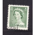 CANADA 1953 SG 451 2c GREEN FINE USED#