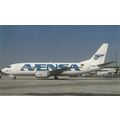 Avensa Boeing B737 3Y0 Civil Aviation Postcard ...