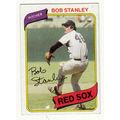 1980 Topps baseball card 63 Bob Stanley - Red Sox