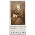 Vintage: original photo of a seated lady