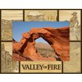 Valley of Fire Nevada Laser Engraved Wood Pictu...