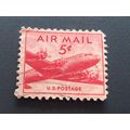Briefmarke USA 5 Cent 1947 Michel 552 A gestempelt