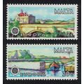 Malta Landscapes Europa 2v 1977 MNH SG#584-585