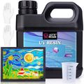 LET'S RESIN UV Resin, Upgraded 1,000G Crystal C...