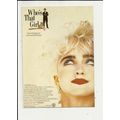 WHO'S THAT GIRL Madonna Poster Art Postcard by ...