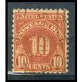 Used J84 10c Postage Due Just Clears WA1448