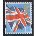 GB 2008 Smilers Booklet Stamps - Union Jack 1st...