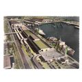 THE DOCK YARD, LE HAVRE...unused vintage postca...