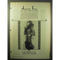 1930 Shanye Furs Ad - Never Sold in Sales
