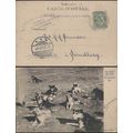 Turkey Postcard 1903 French Offices in Levant t...