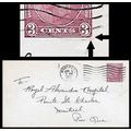 Canada #EN63 Postal Sta. George VI "Broken Fram...