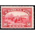Q10, Mint FVF H 50¢ Parcel Post Stamp SCV $210....