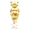 Standing Frog Figurine with Wellies 24 CM Antiq...